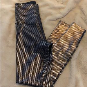 Beyond Yoga shimmer leggings